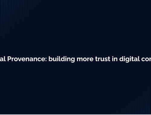 Digital Provenance: building more trust in digital content