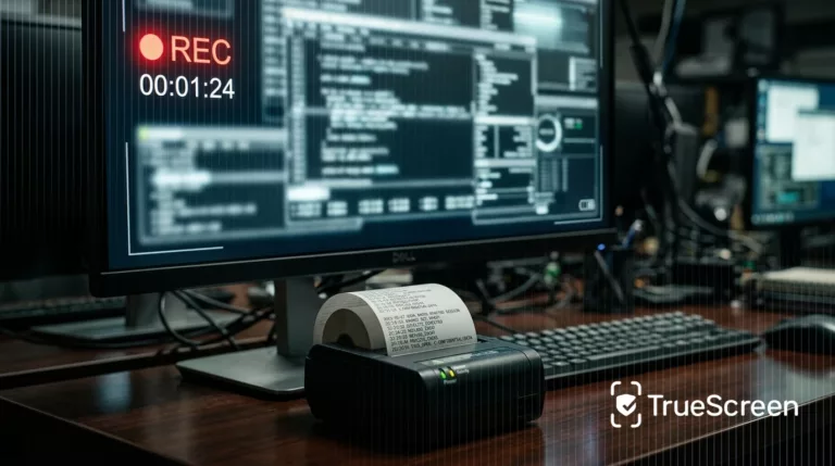 Certificazione screen recording: come funziona la catena di custodia digitale