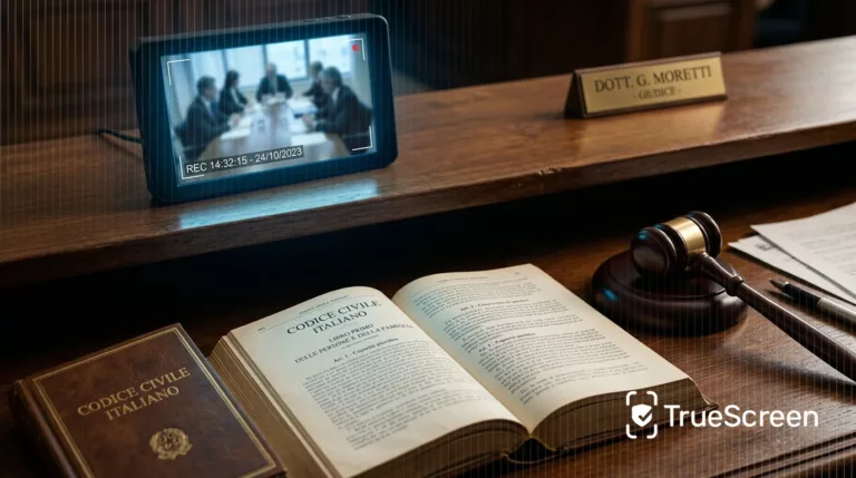 Valore probatorio delle registrazioni di meeting online: art. 2712 e certificazione digitale