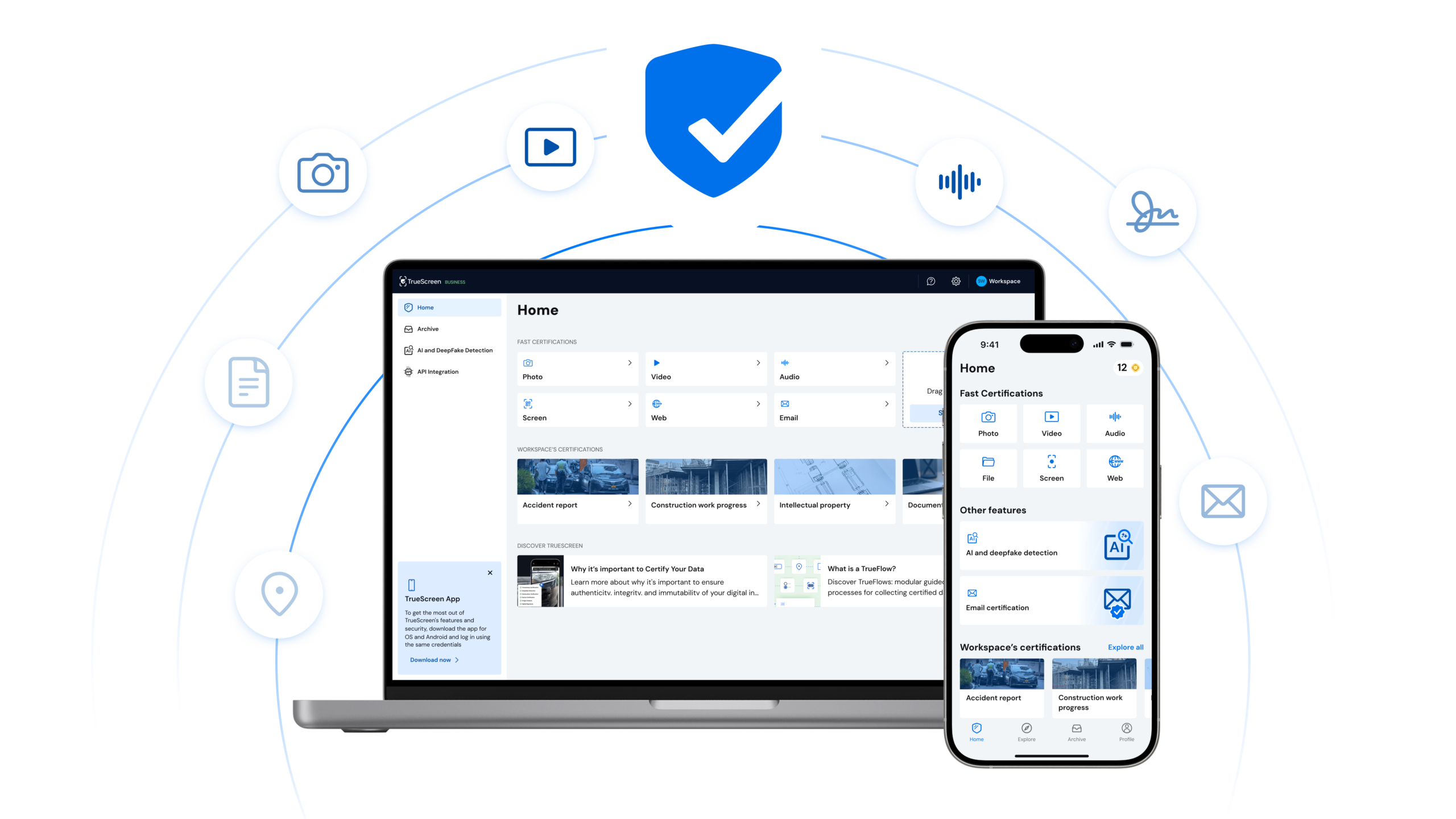 TrueScreen API and SDK documentation