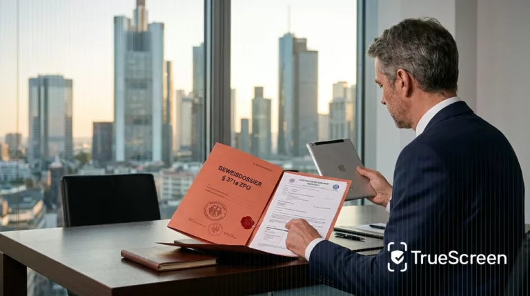 Digital evidence in German civil procedure: chain of custody under § 371a ZPO and eIDAS