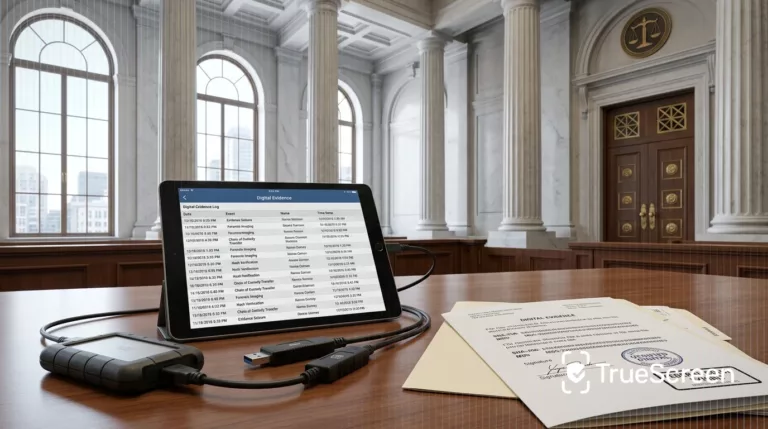 How chain of custody for digital evidence works in US proceedings