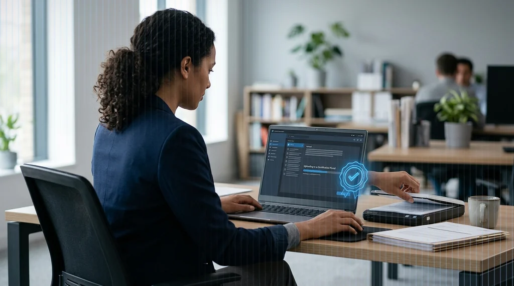 TrueScreen certify files with legal value