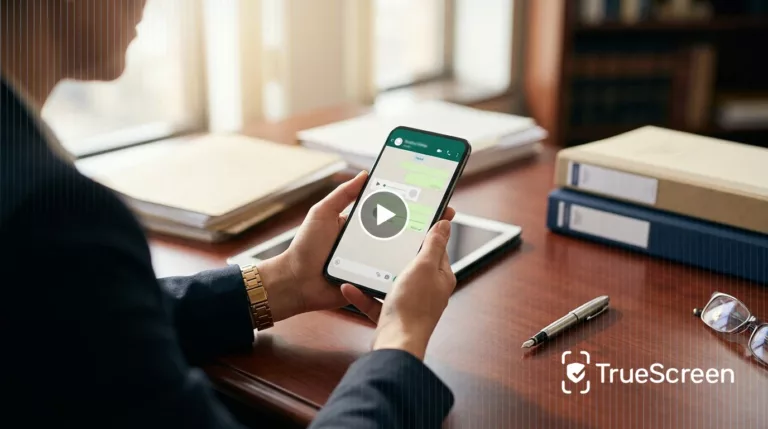 WhatsApp voice notes as court evidence: legal value and how to certify audio messages