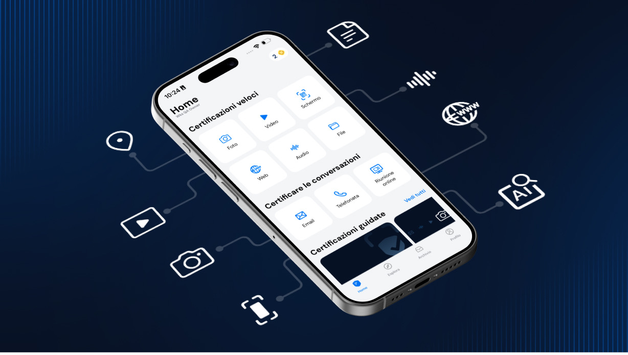 TrueScreen App Móvil