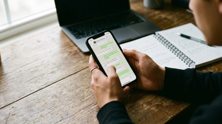 How to fake a screenshot: date, place and messages that were never there